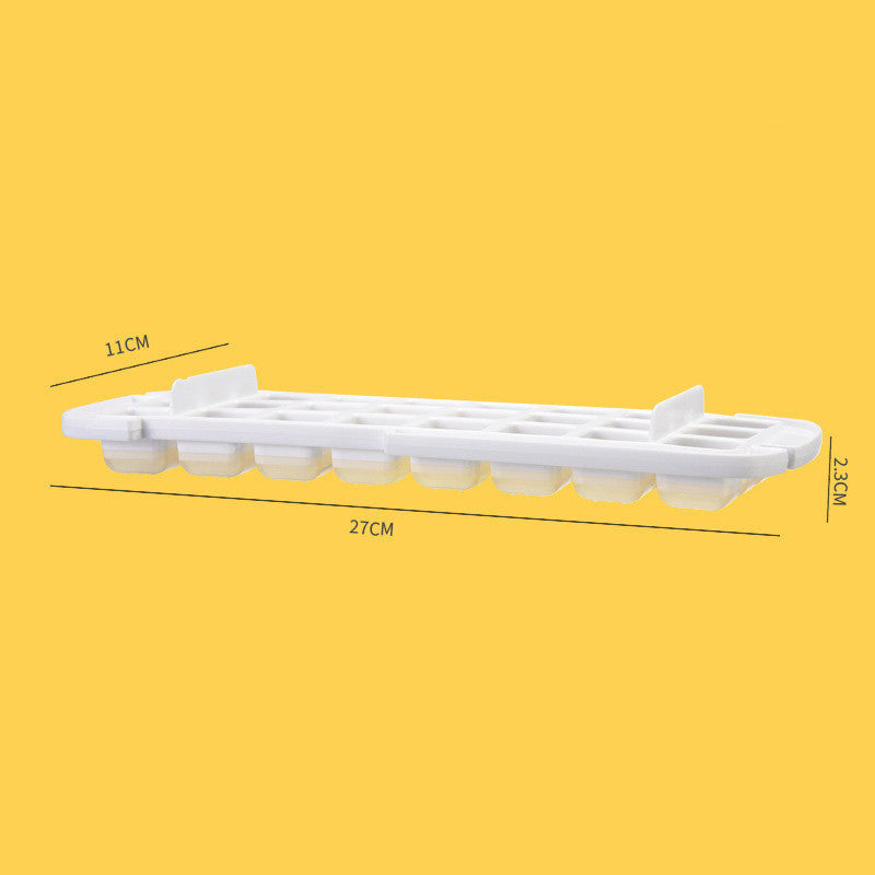 Ice Cube Tray With Storage Box Quick