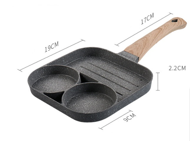 Four Hole Non-stick Pan