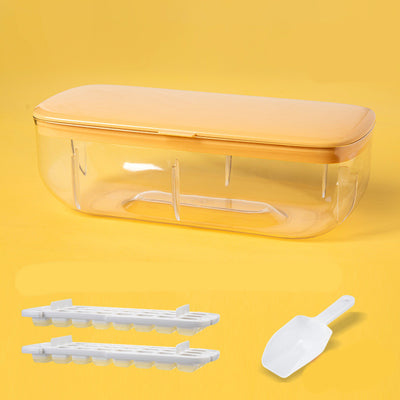 Ice Cube Tray With Storage Box Quick