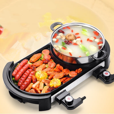 Barbecue Integrated Hand Oven pot